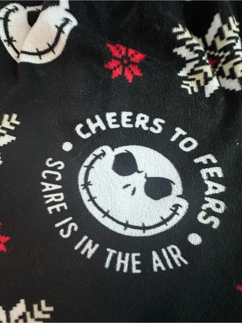 Tim Burton’s The Nightmare Before Christmas Print Lounge Pants - Picture 3 of 4